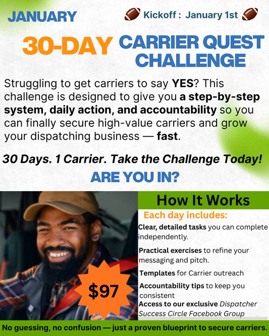 30-Day Carrier Quest Challenge (February)
