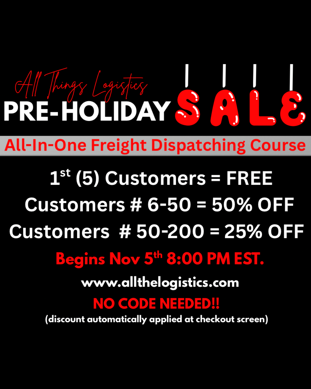 🚛 All-In-One Freight Dispatching Course
