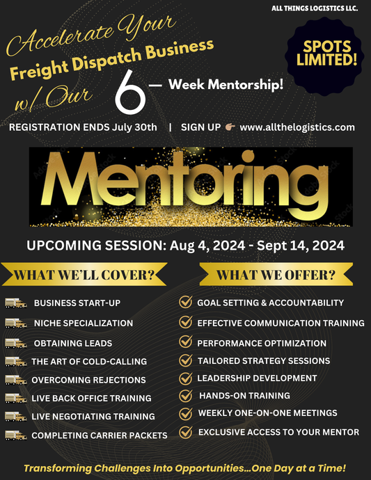 (August) 6- Week Business Acceleration Mentorship